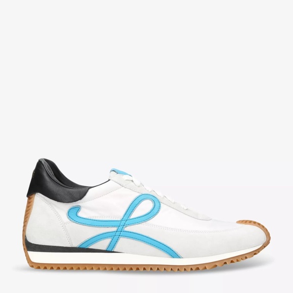 Loewe Shoes - LOEWE
Flow Runner Anagram-embellished suede and nylon low-top trainers